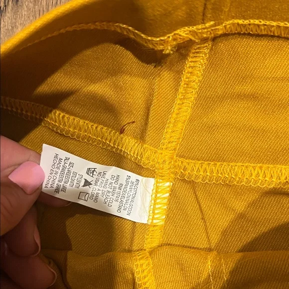 Set of 3 Brand New Mustard/Yellow Skinny Pants Trio - Picture 9 of 10